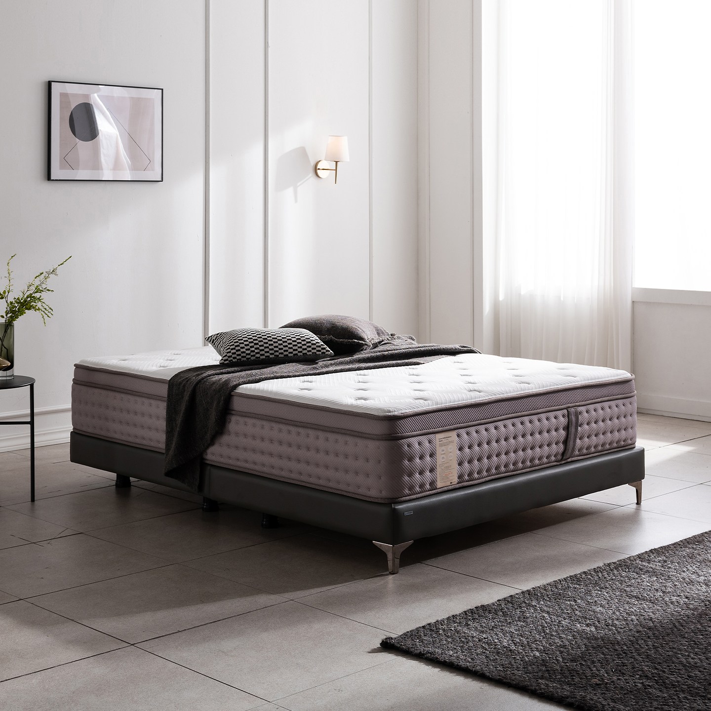 [베드리움] 스위트에디션 6성급 호텔 프리미엄 매트리스, 31cm, 중간 단단함 499,000원