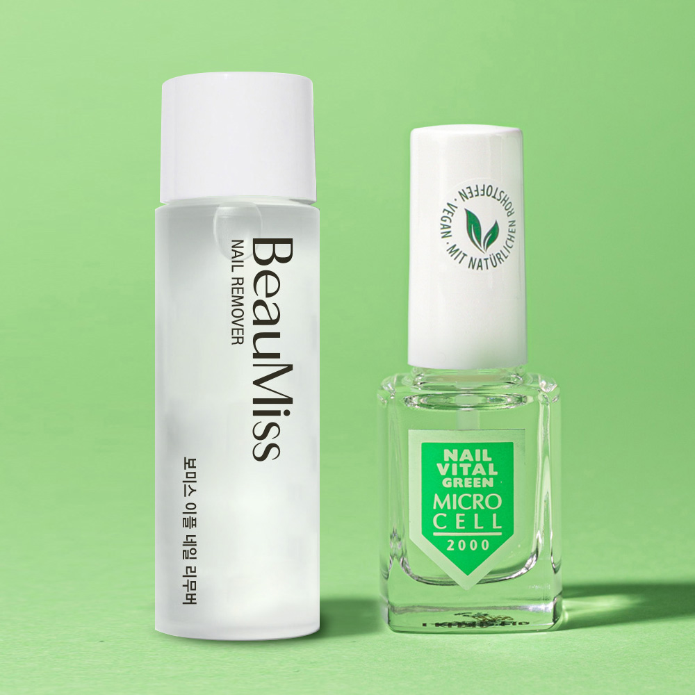 독일 마이크로셀 네일 바이탈 그린 손톱강화제 손톱영양제 네일 리무버, 1개, 12ml 30,000원