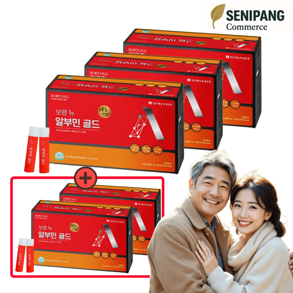 (3+2) 보령 뉴 마시는 고함량 알부민 골드 난백 실크 효능 액상 보령제약 25ml x 30병 5개 5박스 312,800원