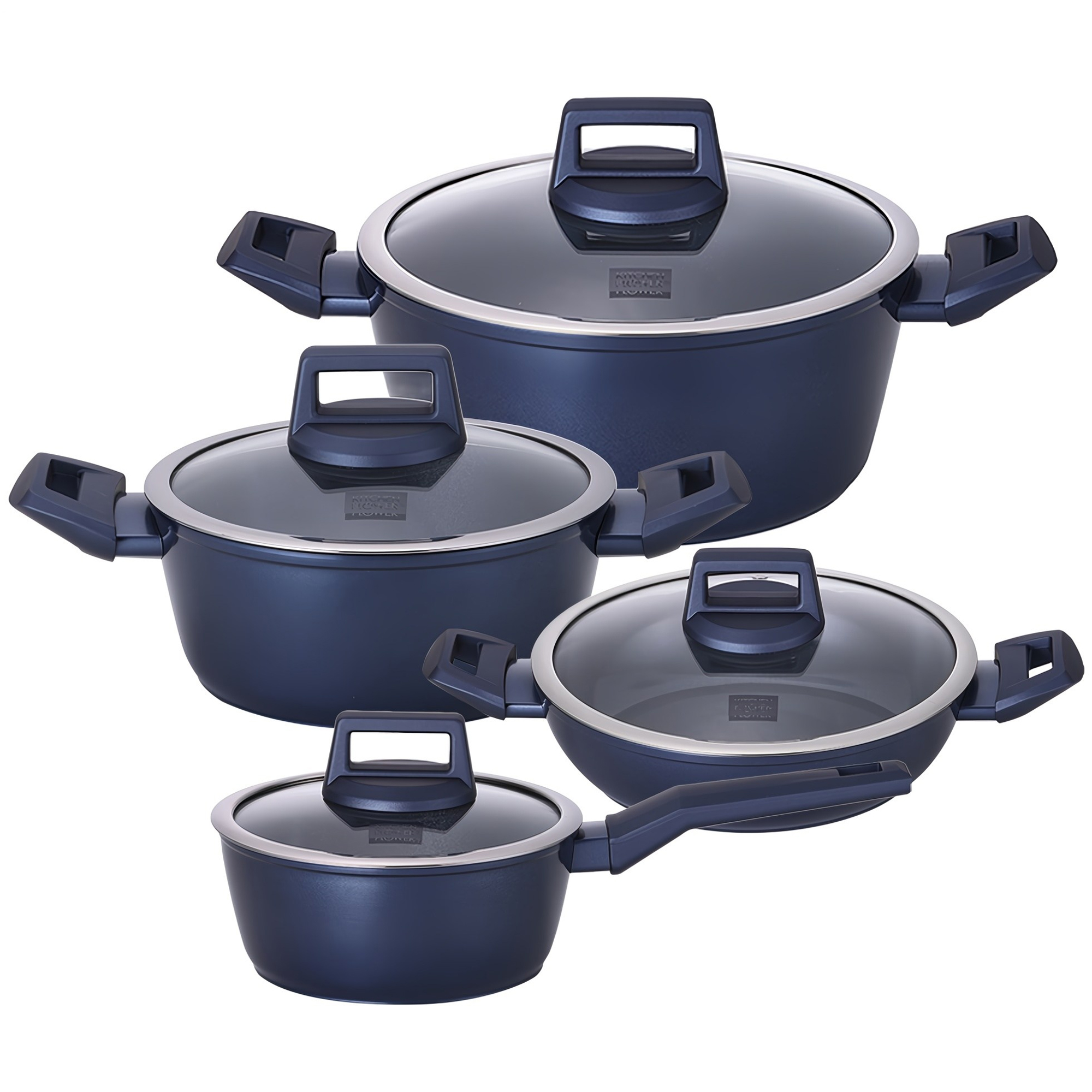 쿠킨 인덕션 그린우드 냄비세트 4개 90,100원