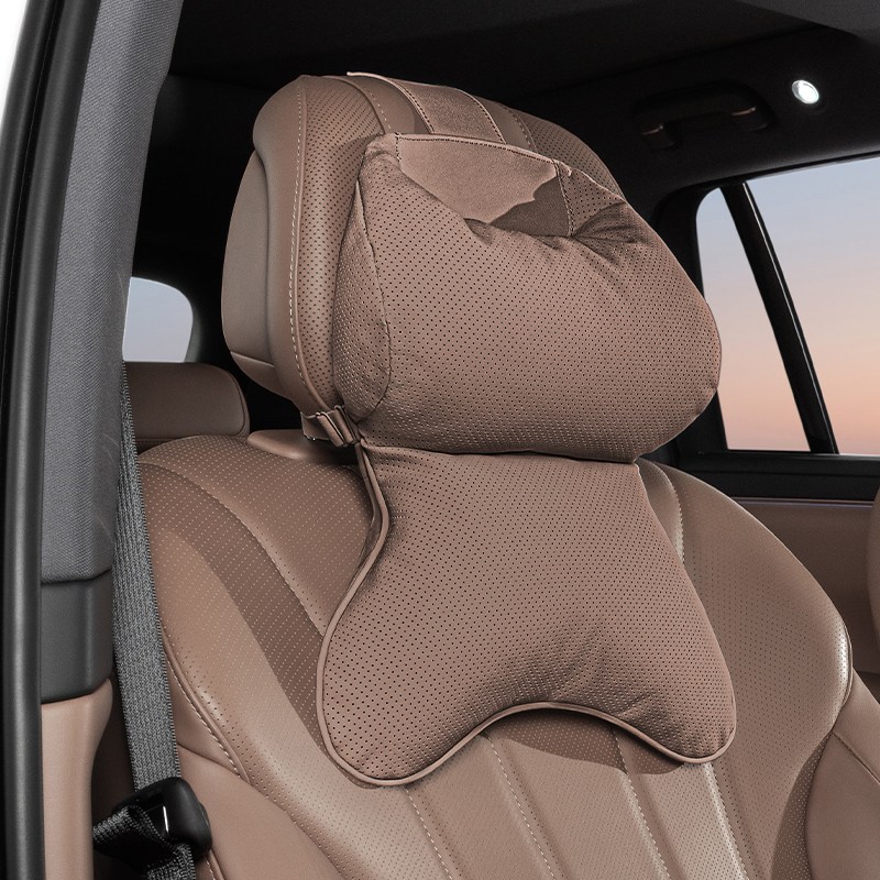 차량용 목쿠션 허리쿠션 프리미엄 요트 가죽 클라우드 솜 메모리폼 숨쉬는 타공 원단 목 보호 쿠션 사계절 공용 통기성 타공 자동차 시트 등받이 쿠션 18,900원