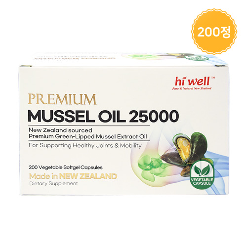하이웰 프리미엄 초록입홍합 오일 25000 200 베지소프트젤 X3 861,300원