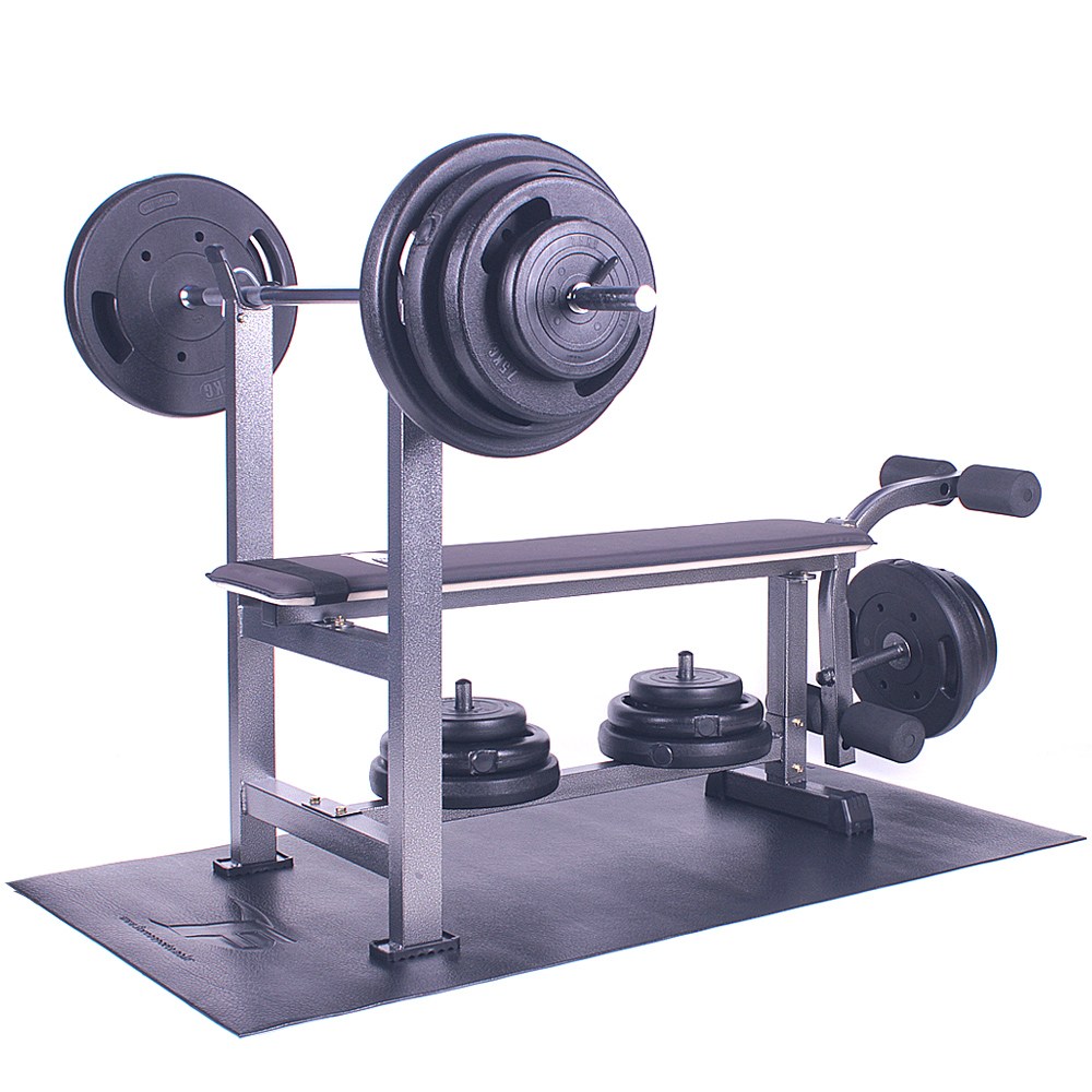 포스스포츠 포스레그벤치프레스 블랙원판세트 185,000원