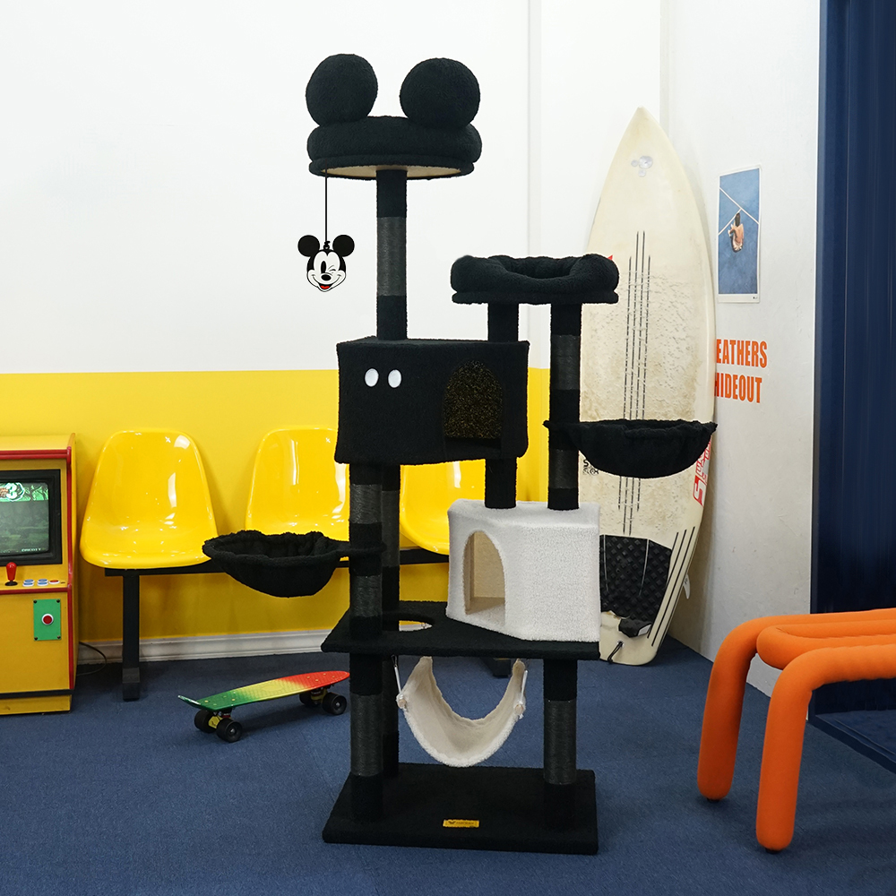 헬로망치 디즈니 미키 캣타워 대형 DSNMK15, 블랙, 1개 93,000원