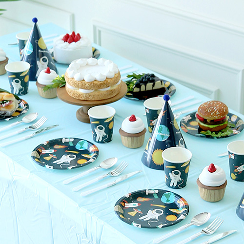 파티해 생일 파티테이블셋팅패키지 10인용 우주여행 23,000원