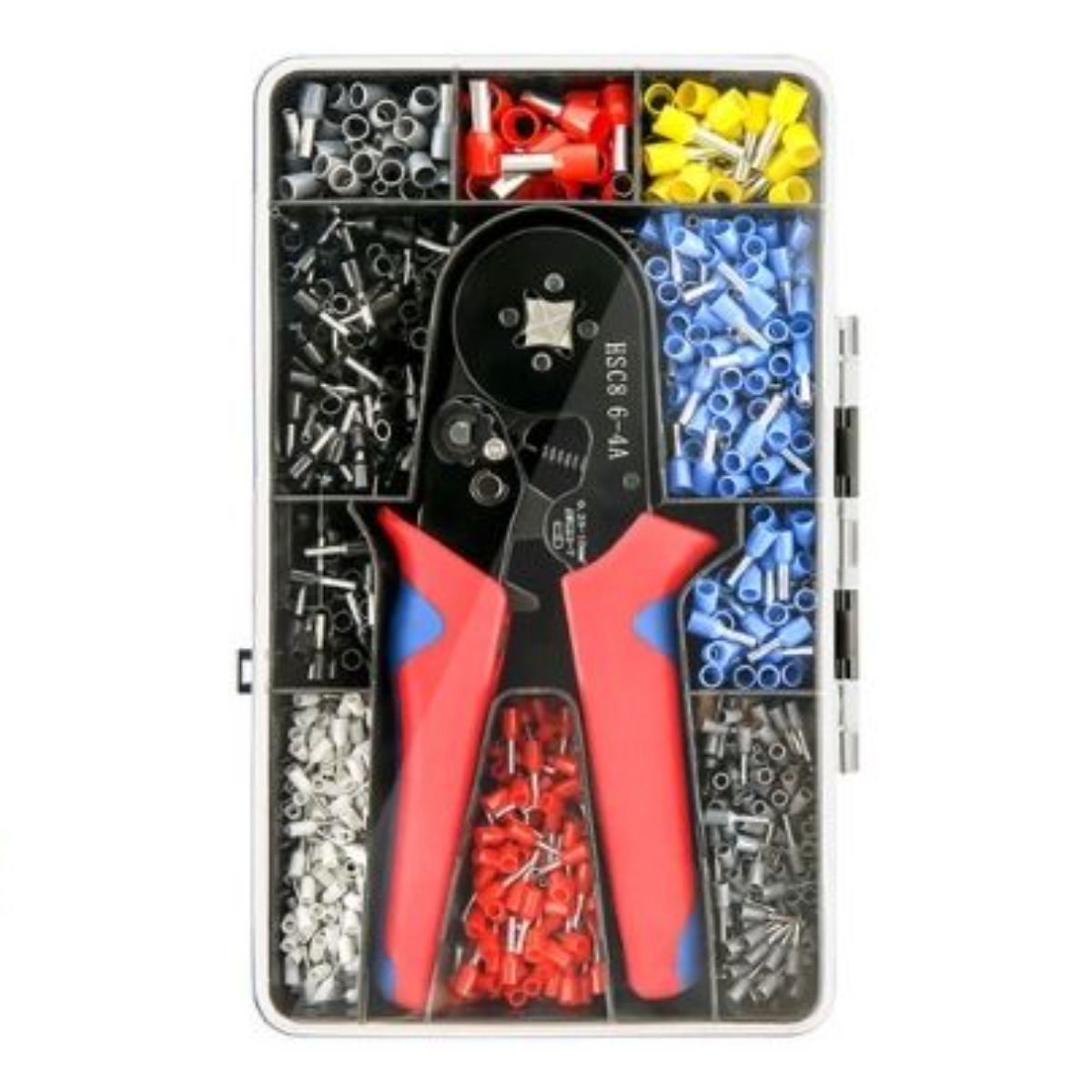 tinduo 압착기 수공구세트 단자 커넥터 전문용 전선연결 터미널 압착기1개 펜홀단자1200pcs세트 21,800원