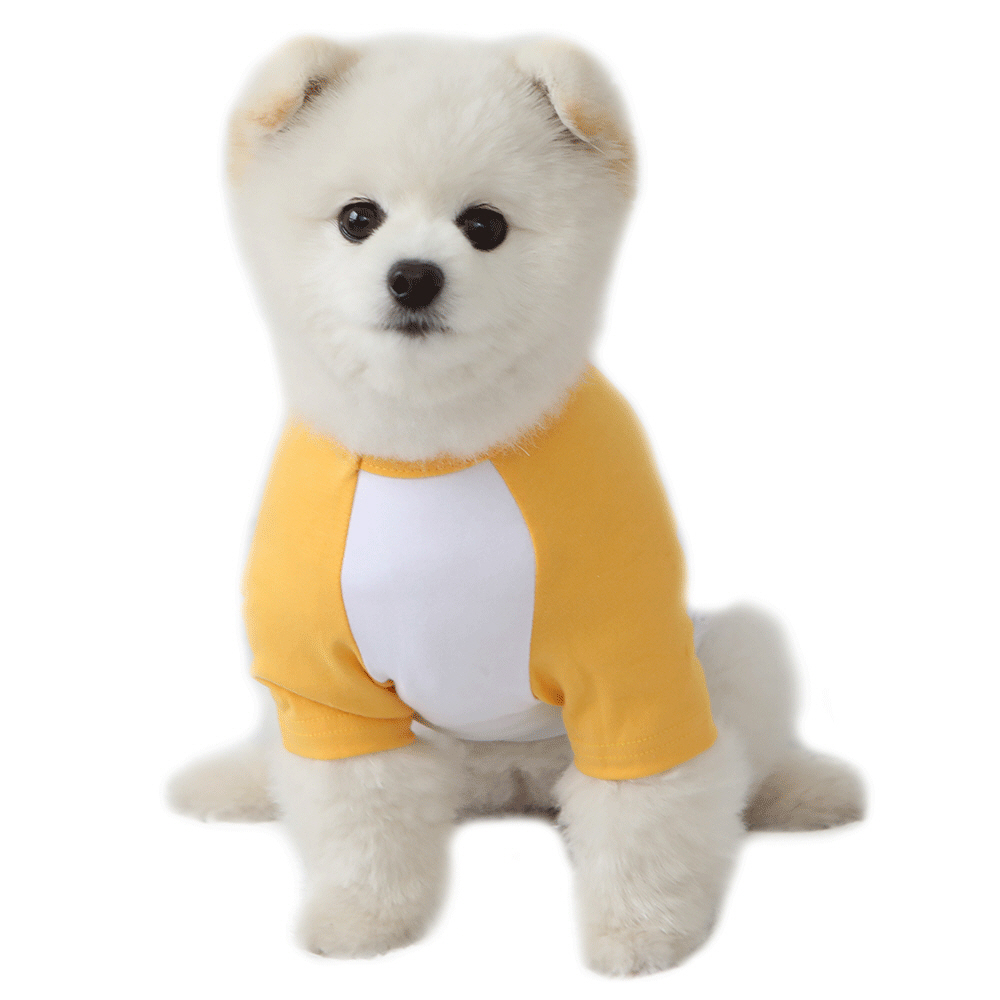 럭키페터 대형 강아지 화이트 시리즈 나그랑 티셔츠 12,900원