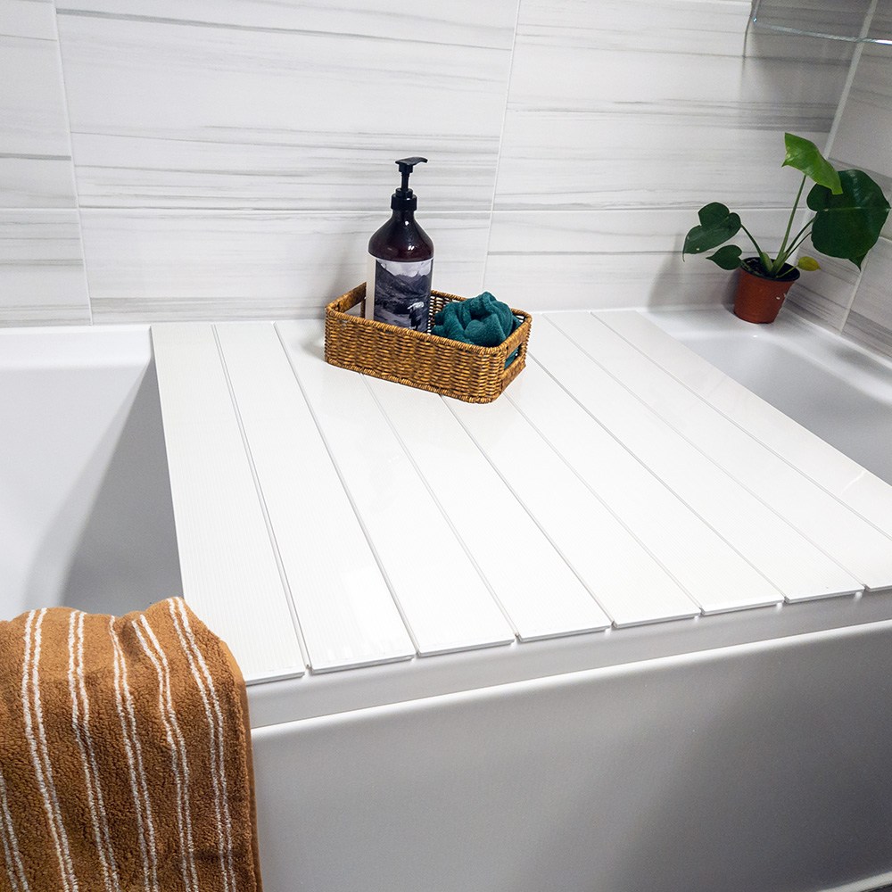 라온 국산 접이식 욕조덮개 와이드형 75X81, 화이트(양면) 27,900원