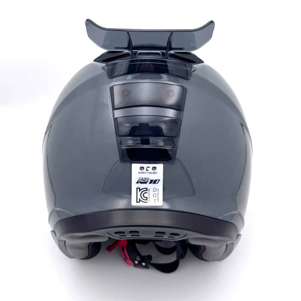 MTM 더 뉴 RS-10 초경량 광폭 190mm 선바이저 오픈페이스 오토바이 헬멧, 체스 그레이 269,000원