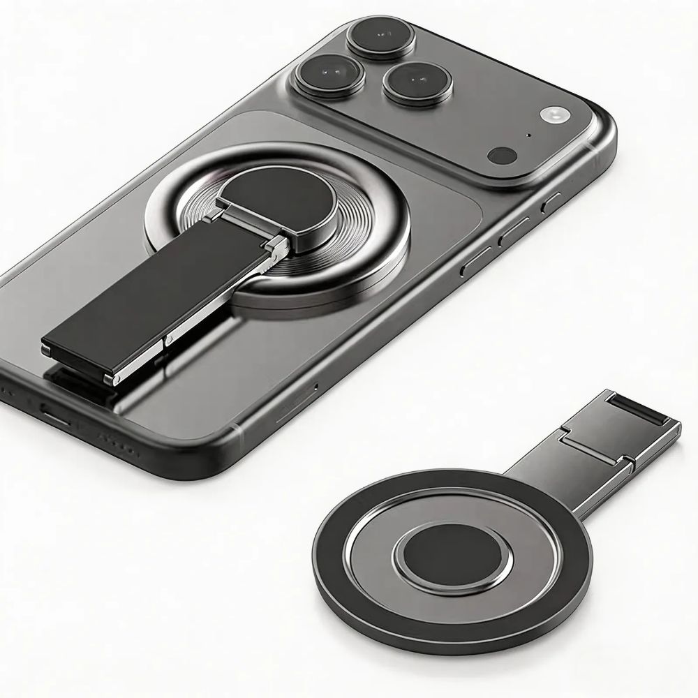 미블룸 초강력 맥세이프 360도 회전 스마트톡 거치대 그립 큐링, 1개, 블랙 15,900원