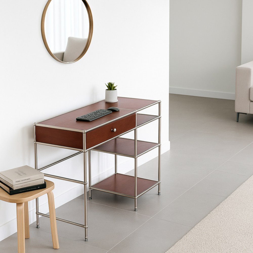 에프룸 미드센츄리 인테리어 다용도 테이블 책상 화장대 모듈가구 409,000원