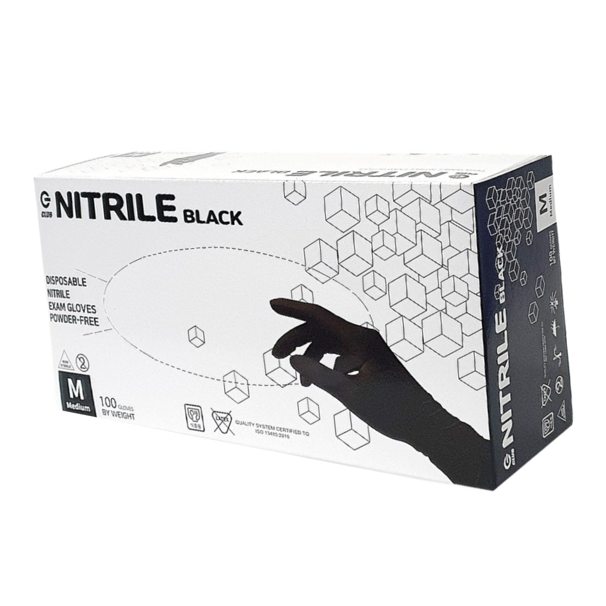 앤네이처 식품용 다용도 니트릴장갑 식품인중 S/M/L/XS(미니/어린이용)블랙, 100개, L, 블랙 11,500원