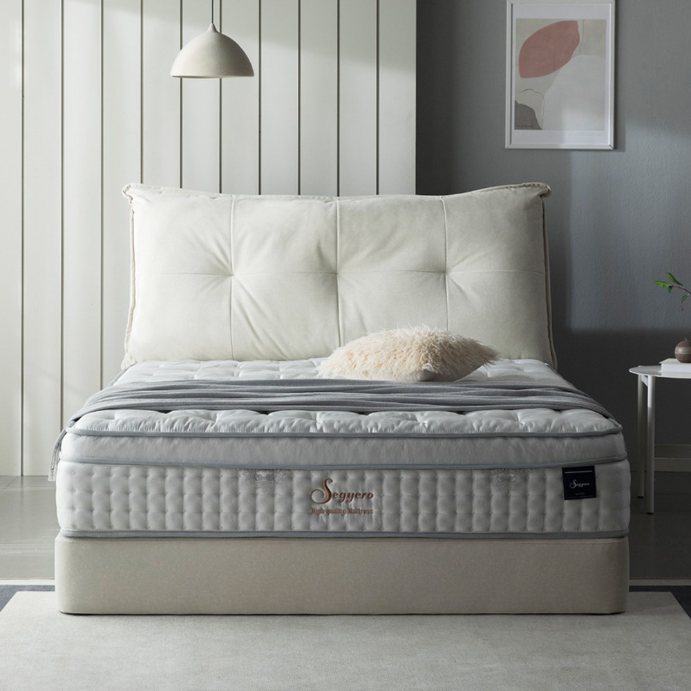 세계로가구 리옹 갤럭시 패브릭 침대 퀸 킹 사이즈 저상형 평상형 프레임 Q K, 아이보리 590,000원