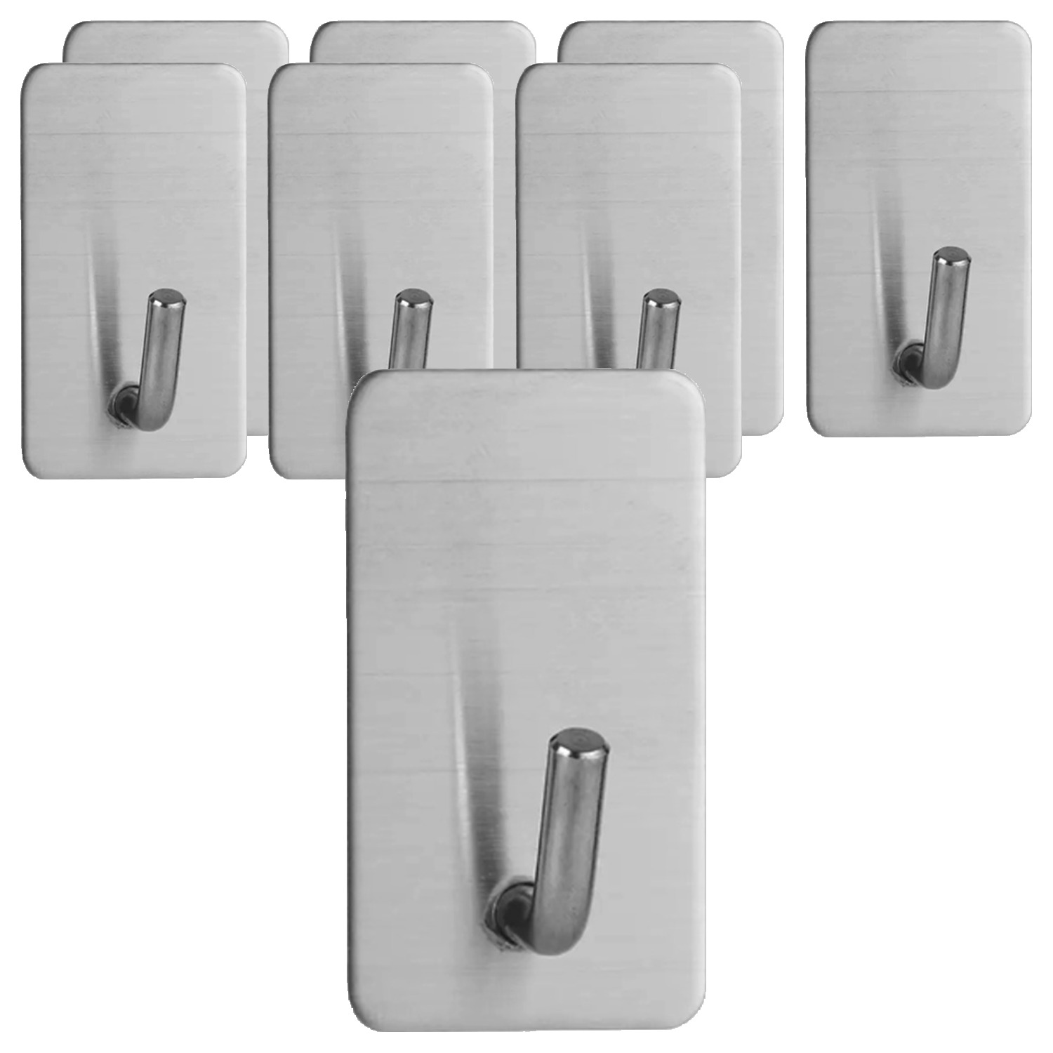 아케이바이 스텐304 무타공 벽 부착고리, 8개, 단일색상 7,690원