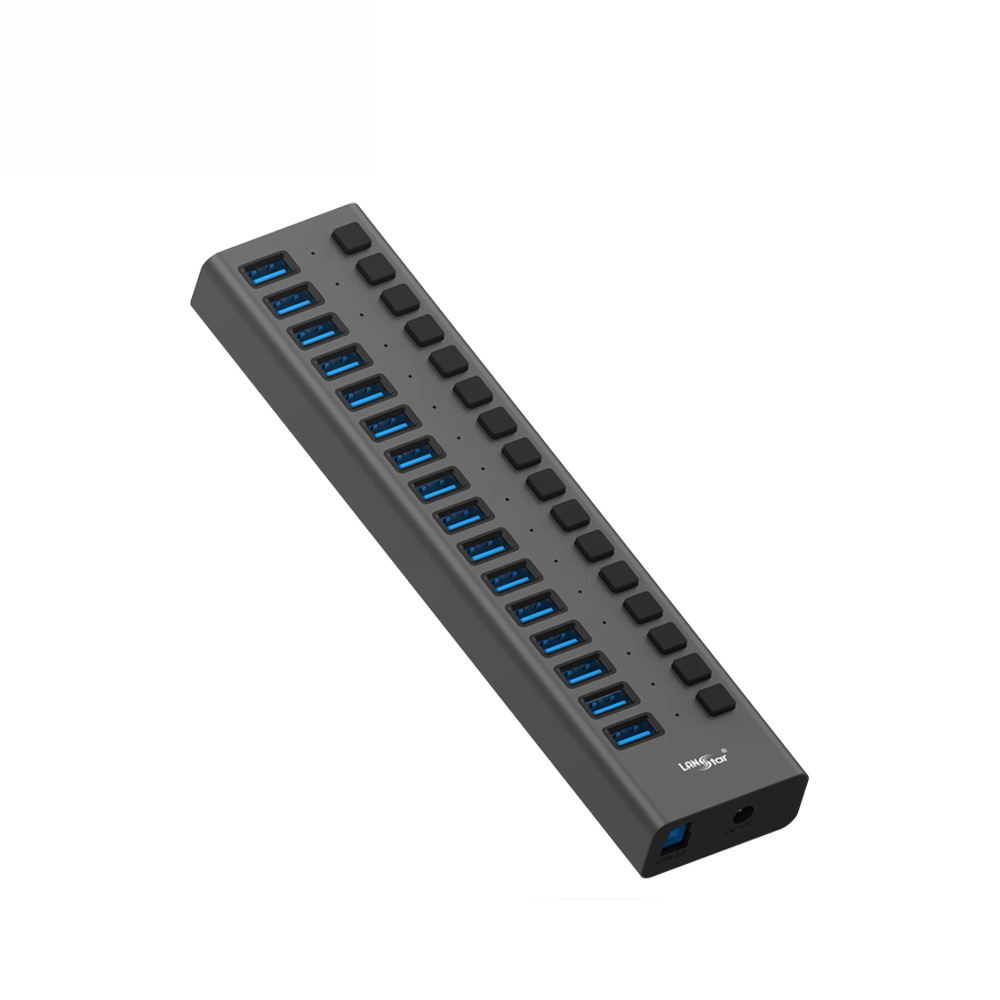 랜스타 USB 3.0 허브 16포트 개별스위치 LS-UH316 72,000원