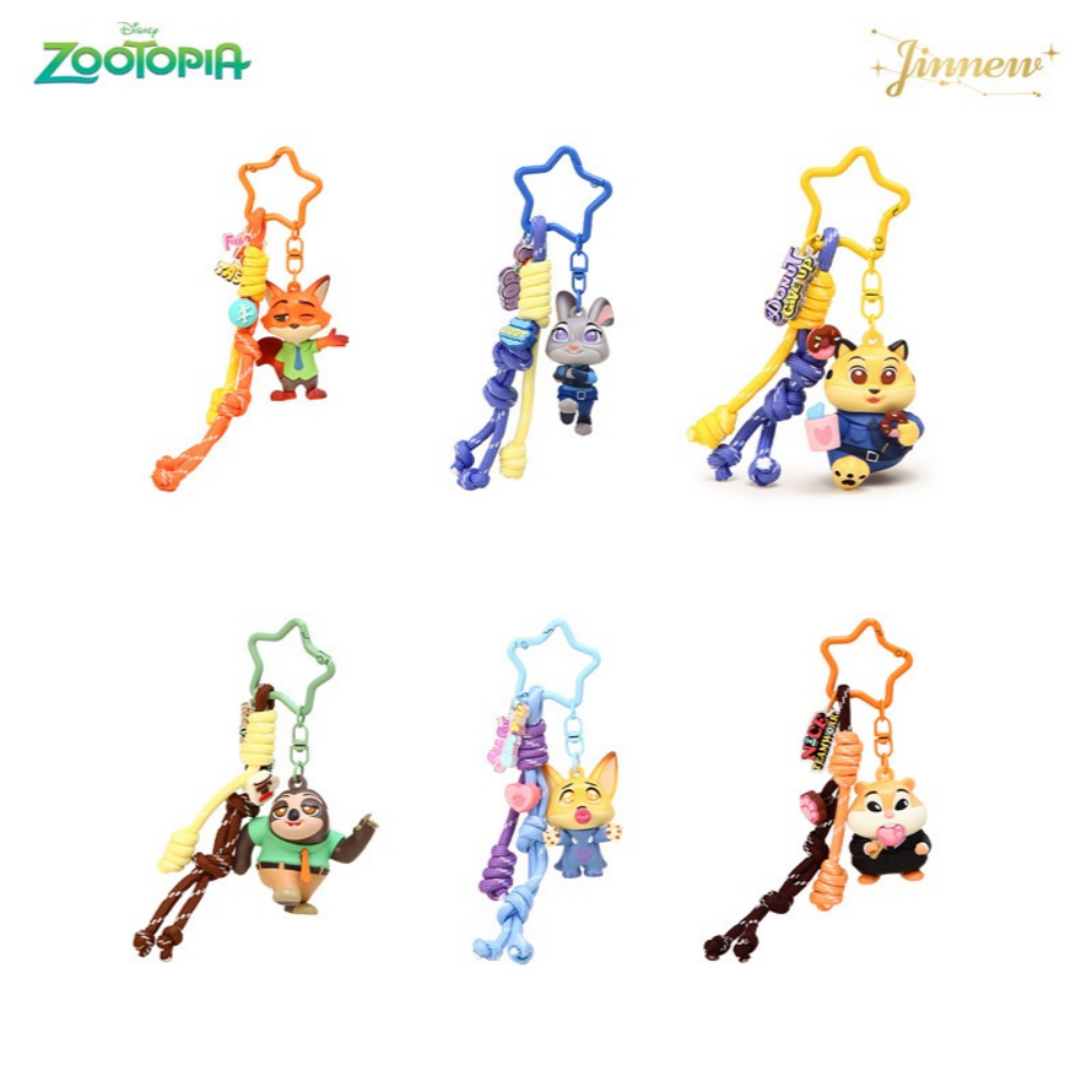 [디즈니 정품 굿즈] 주토피아 주디 & 닉 가방 펜던트 스트랩 12,000원