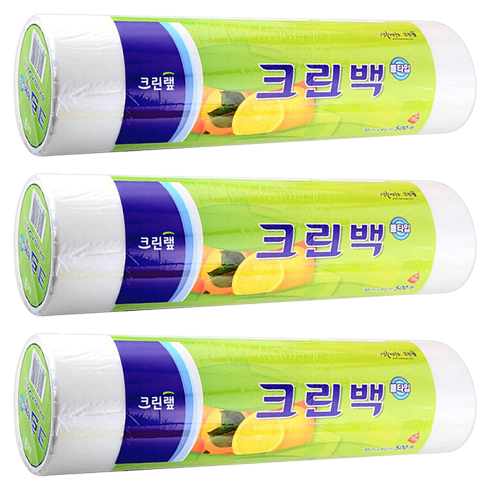 크린랩 롤백 30cm x 40cm, 대(L), 500개입, 3개 35,030원