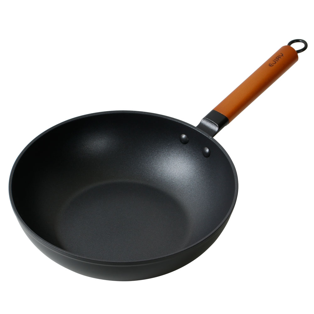 에지리 우드 앤 블랙 IH 후라이팬 DO 코팅 프라이팬 웍 인덕션 가스레인지 28,800원