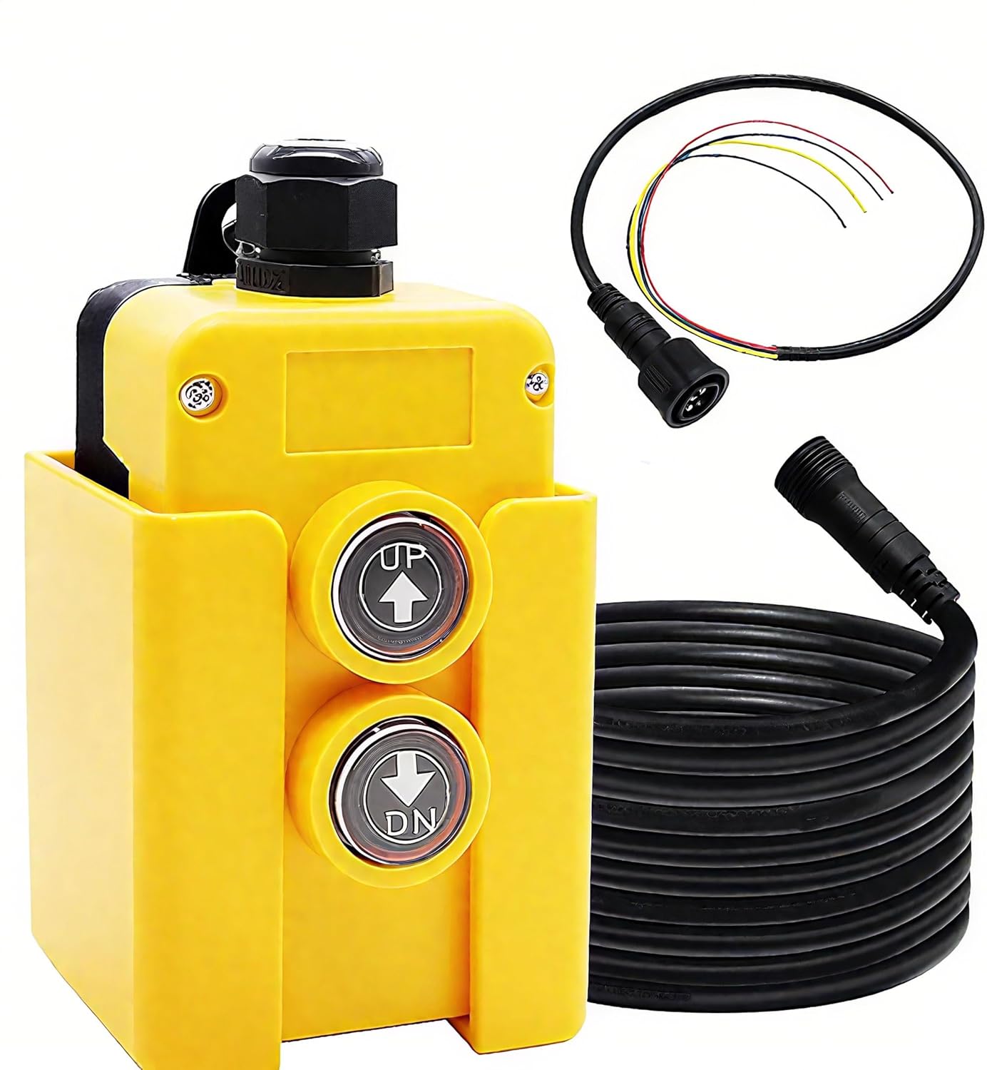 단일 작동 유압 펌프 덤프 트럭 트레일러 호이스트 트 게이트 전원 장치 컨트롤러를 위한 파르니코테크 4와이어 12V 리모컨 스위치 63,830원