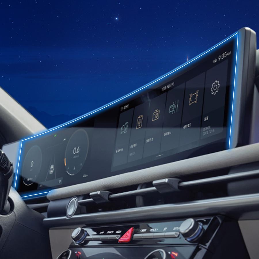 미르파크 더뉴 투싼 NX4 페이스리프트 호환 파노라믹 디스플레이 네비게이션 풀커버 보호필름, 64GB, 네비게이션 보호필름(지문방지) 21,500원