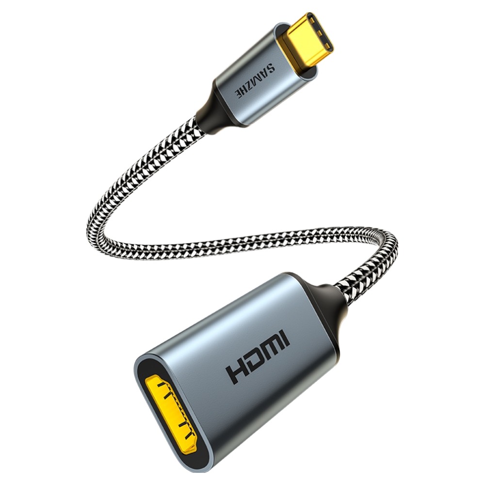 SAMZHE 울트라 8K 60Hz C타입 to HDMI 2.1 미러링 변환 젠더, 1개, CH901Q 38,400원