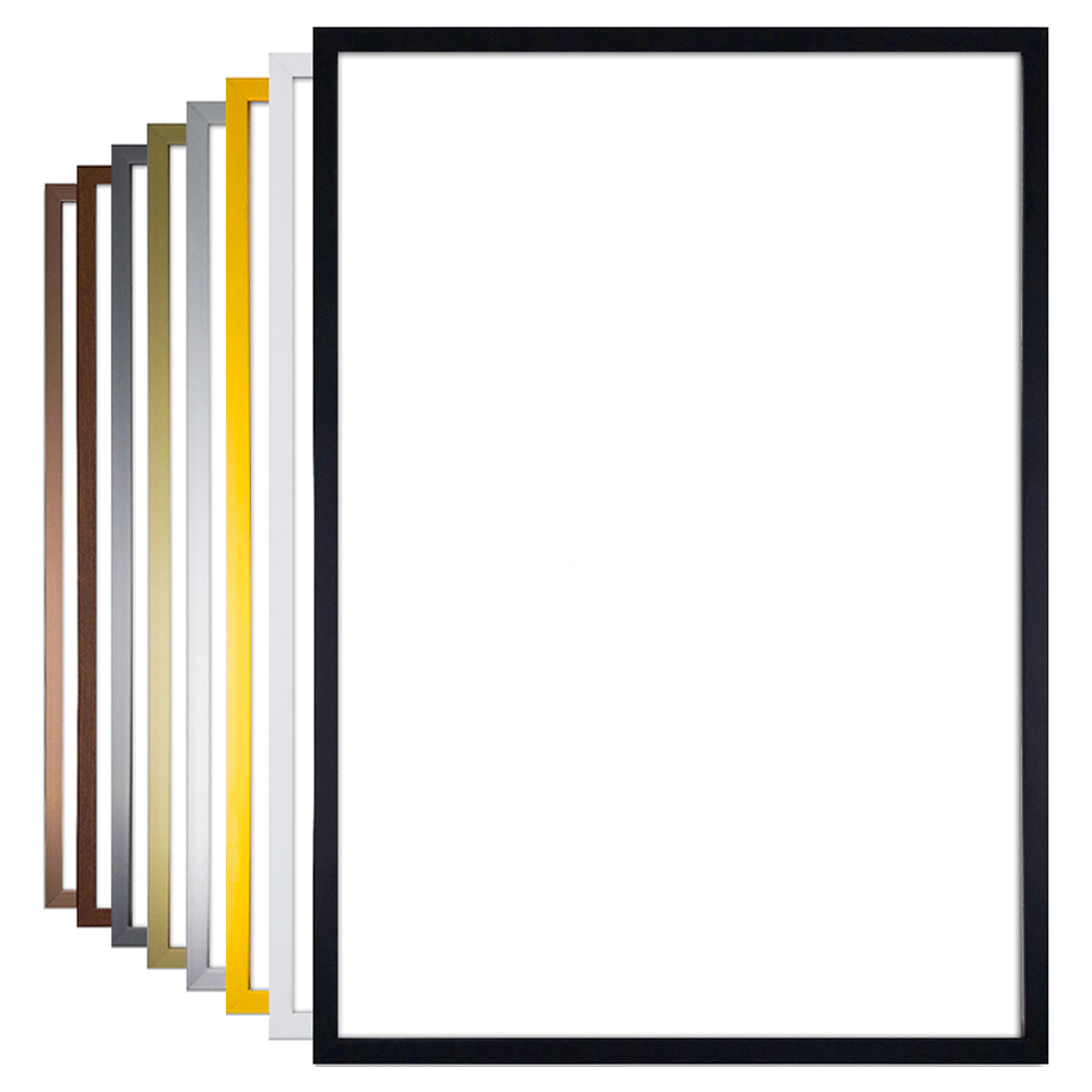 핀픽 알루미늄 액자 A1 A2 A3 A4 프레임 벽걸이용 액자틀, 1개, 블랙(무광) 10,050원