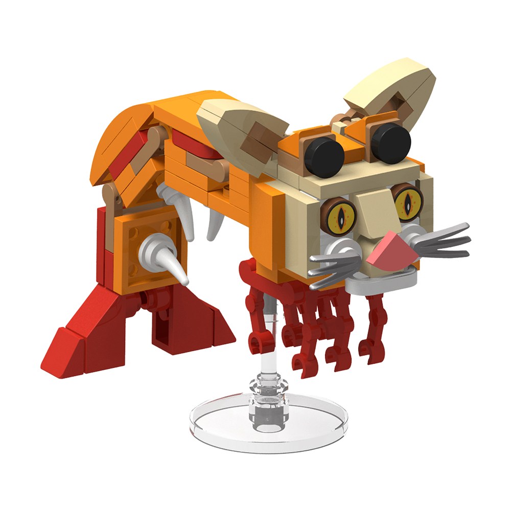 토이토 이탈리안 브레인롯 블럭 세트 캐릭터 호환 블록, 1개, 트리피 트로피(새우 고양이) 12,200원