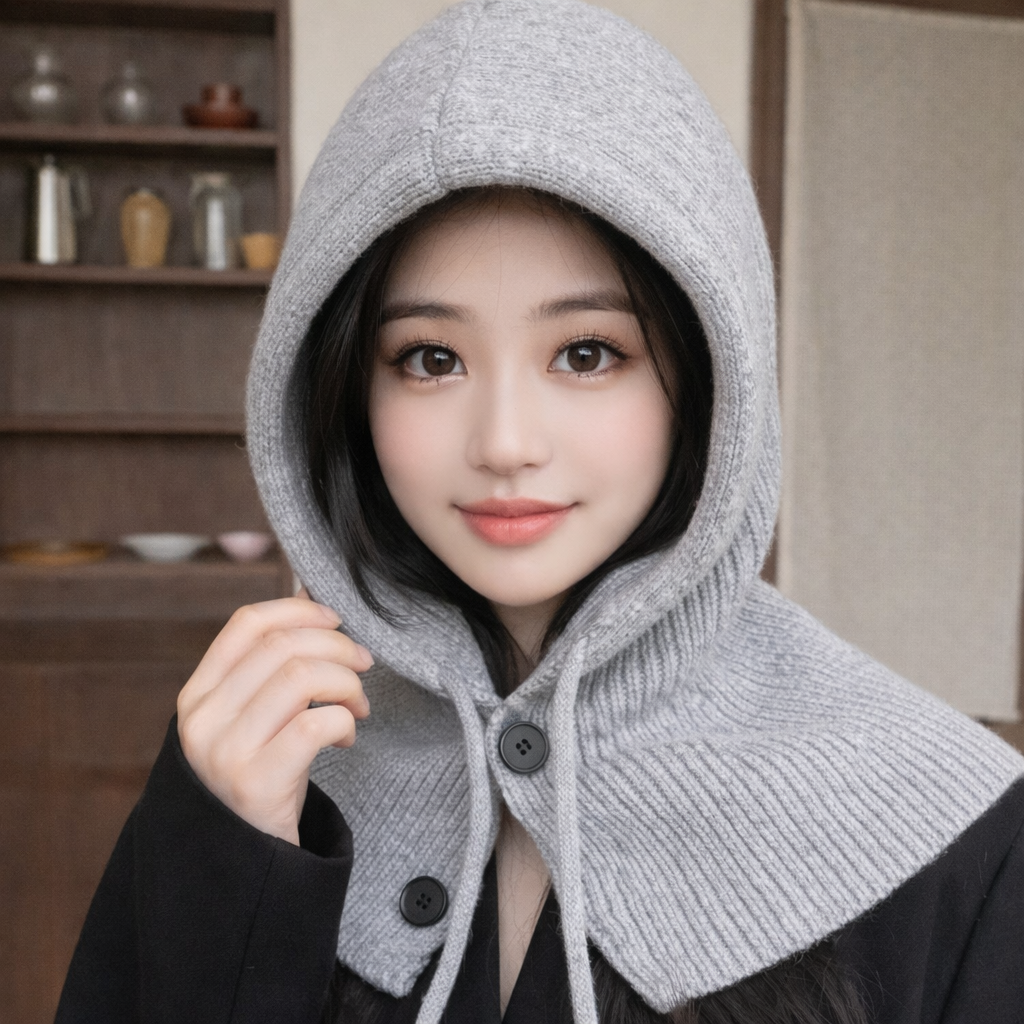 꿈꾸는아재 남여공용 바라클라바 니트 후드워머 방한모자 11,790원