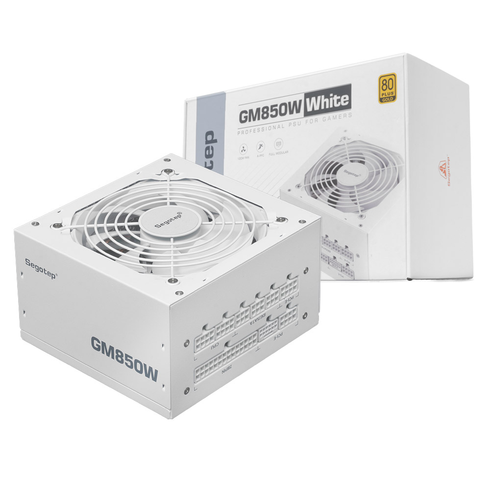 세고텝 GM850W  풀모듈러 ATX 3.1 PCIE5.1 화이트 GM850W WT 130,000원