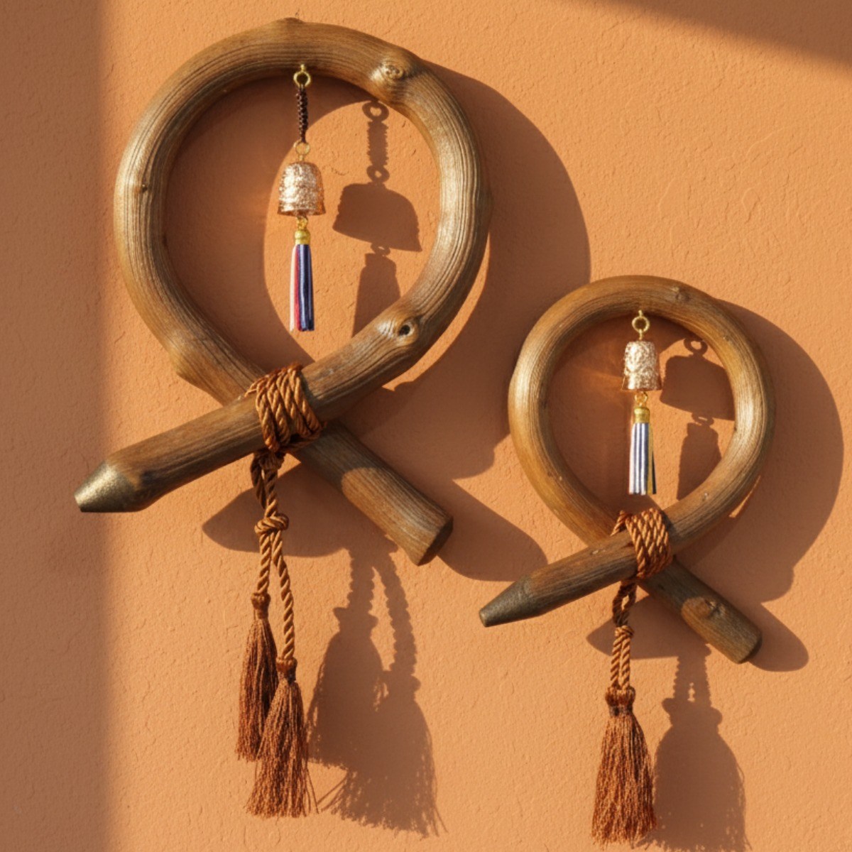 복을 부르는 코뚜레 문종 현관종 자석식 도어벨 집들이 액막이 선물 20,000원