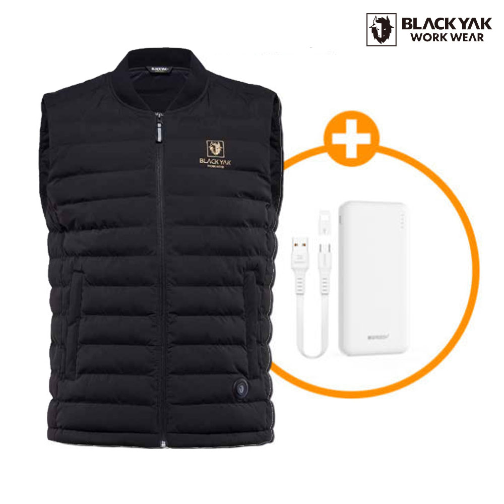 블랙야크 워크웨어 발열조끼 남여공용 방한용품 겨울 방한조끼-배터리포함- 113,800원