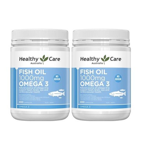 오메가3 피쉬 오일 1000mg 400정 호주 헬씨케어 정품, 2개, 400정 59,960원