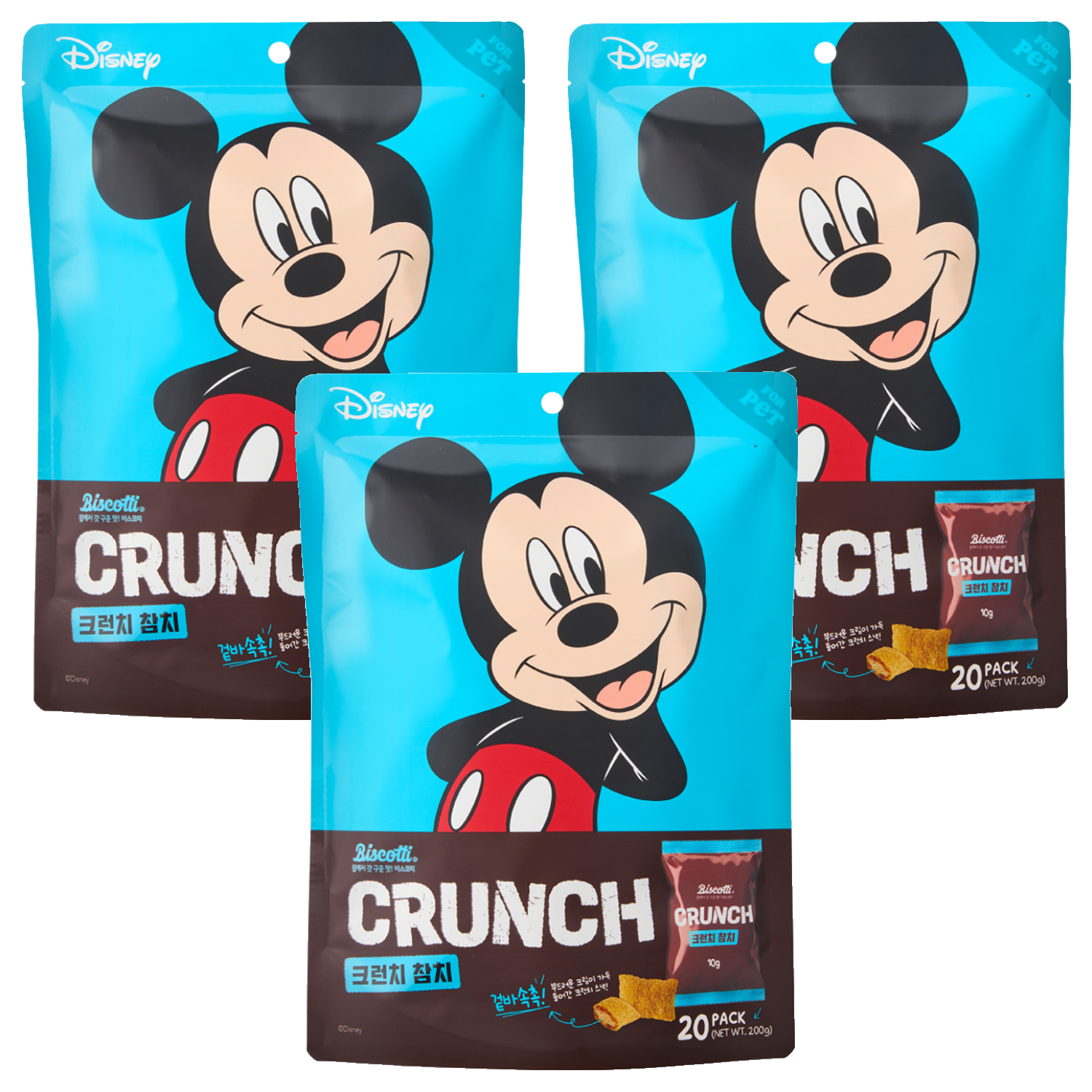비스코티 반려동물 디즈니 크런치 쿠키 20p 13,800원