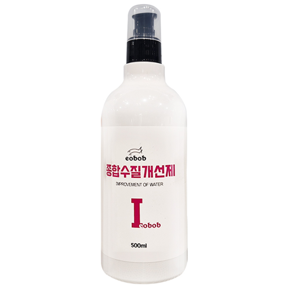 EOBOB 분사형 종합수질개선제 대용량 500NL 어항 환수 물갈이 용품, 1개, 500L, 현재가 9,870원