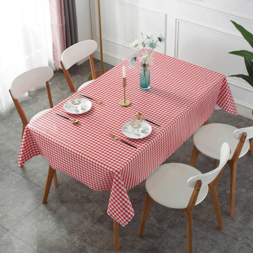방수식탁보 4인용(135 x 135cm) LA체크-레드 / 국내 당일발송-신데렐라 데코, 4인용(135x135cm), 방수-LA체크-레드 15,500원