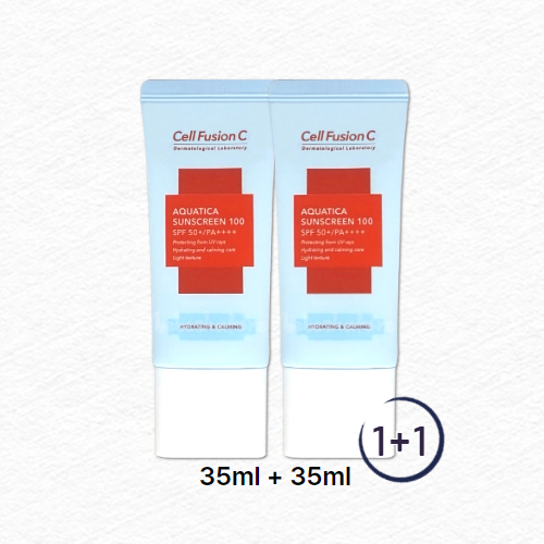 셀퓨전씨 아쿠아티카 썬스크린 100 본품 SPF50+ PA++++ 21,980원