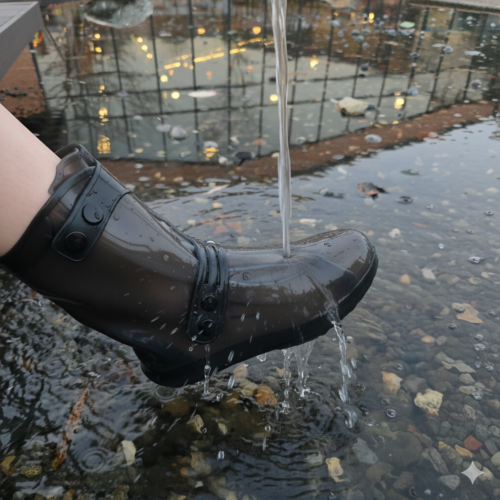 슈렌다 미끄럼방지 신발방수커버 레인슈즈커버 신발 커버 실리콘 장화 (210~290 SIZE) 18,900원