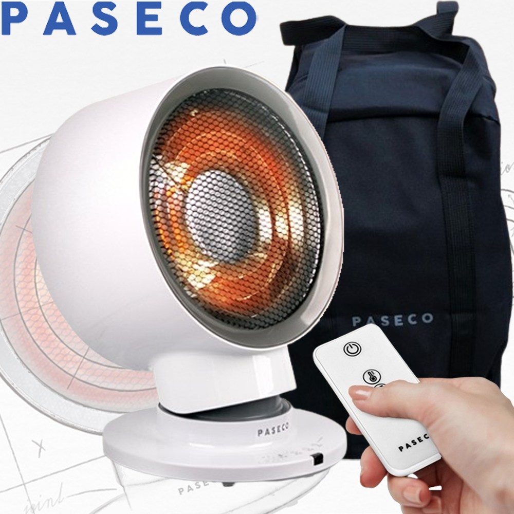 PASECO 가정용 리모컨 히터 캠핑용 전기 스토브히터 사무실 발난로 이동식 소형 난방기 99,000원