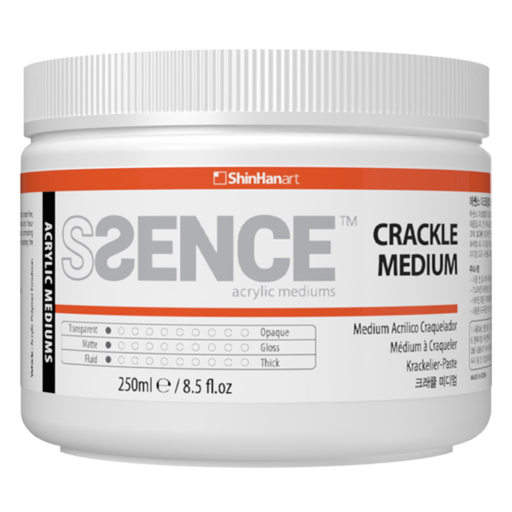 신한에쎈스 아크릴컬러 크래클 미디엄 젯소 Jar 12,000원