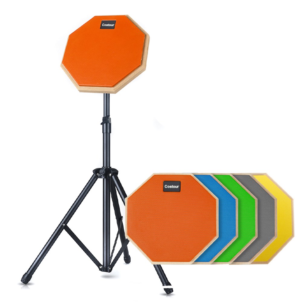 락모터스 가정용 연습용 8인치 드럼패드풀세트 드럼연습패드 무소음 타격감좋은드럼 14,700원