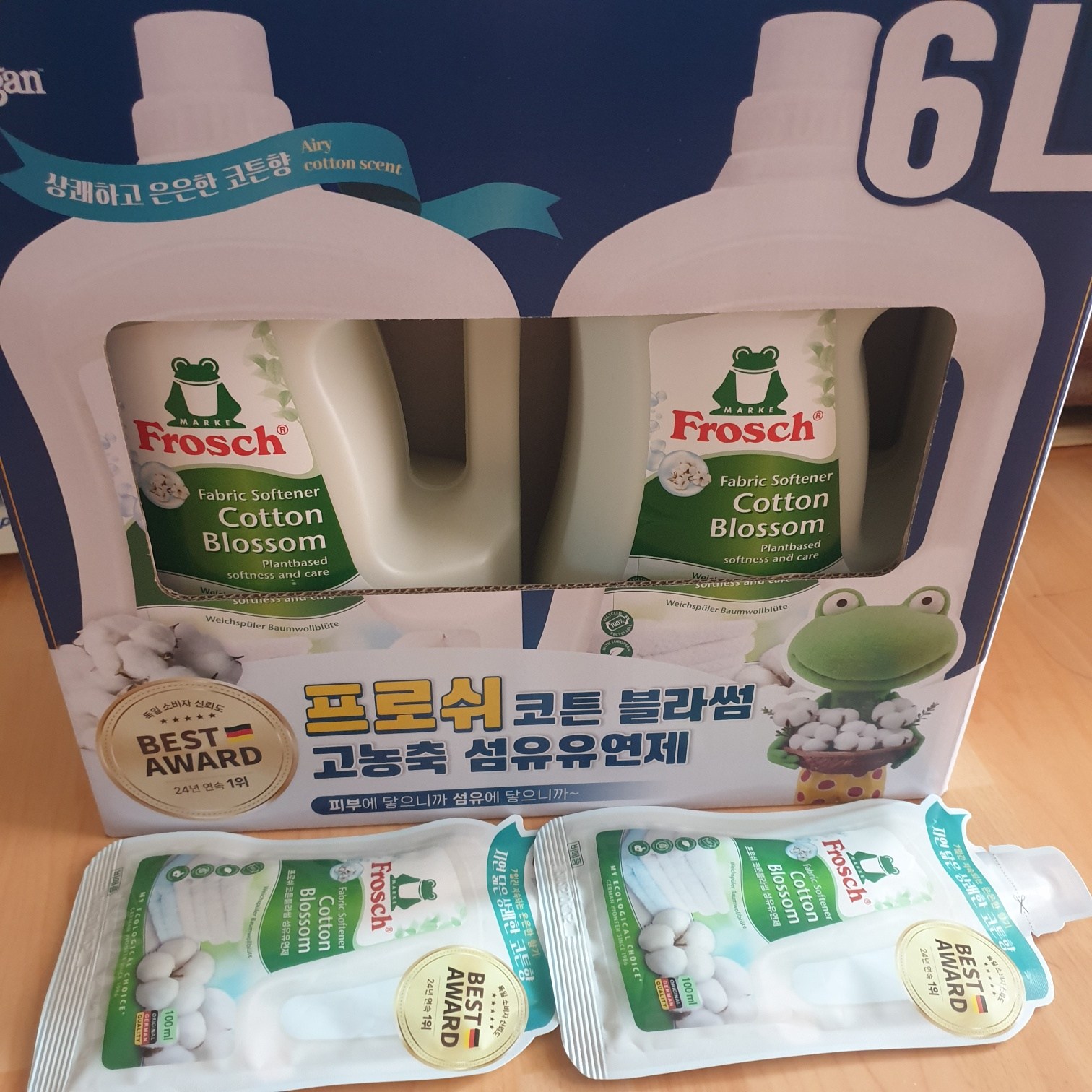 프로쉬 섬유유연제 코튼 블라썸 본품 3L x 2 코스트코 44,900원