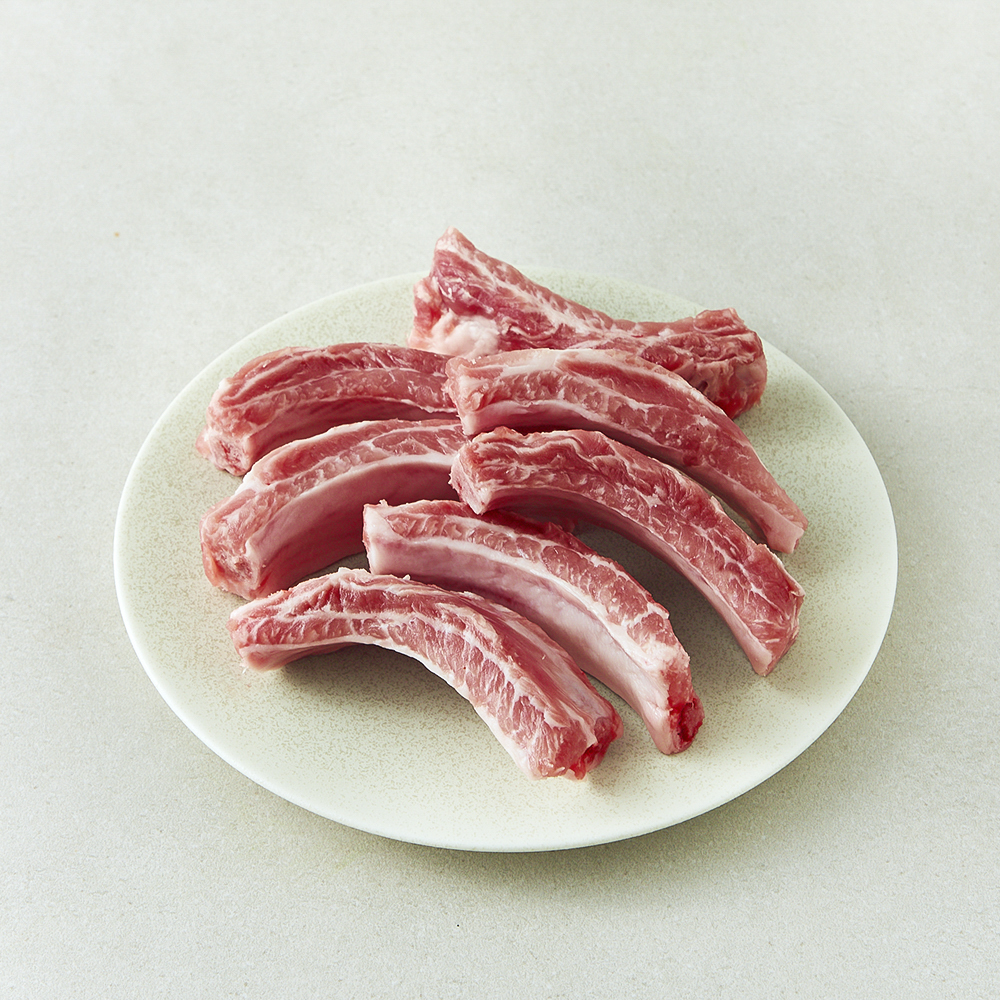 선진 포크 한돈 등갈비 구이용 (냉장), 500g, 1개 14,790원