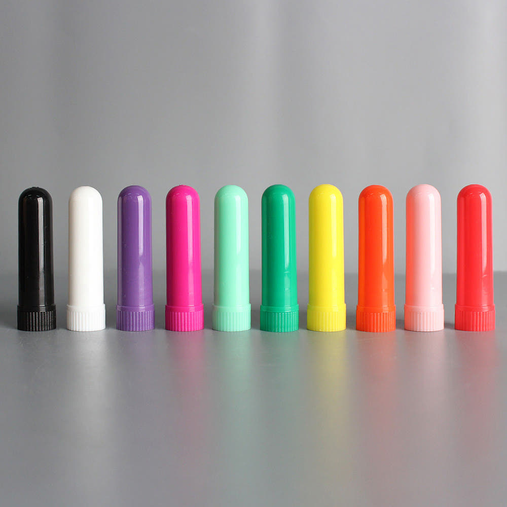 인헤일러 아로마 에센셜 오일 코 흡입기 포포라운지 10P (스티커 포함) 6,600원