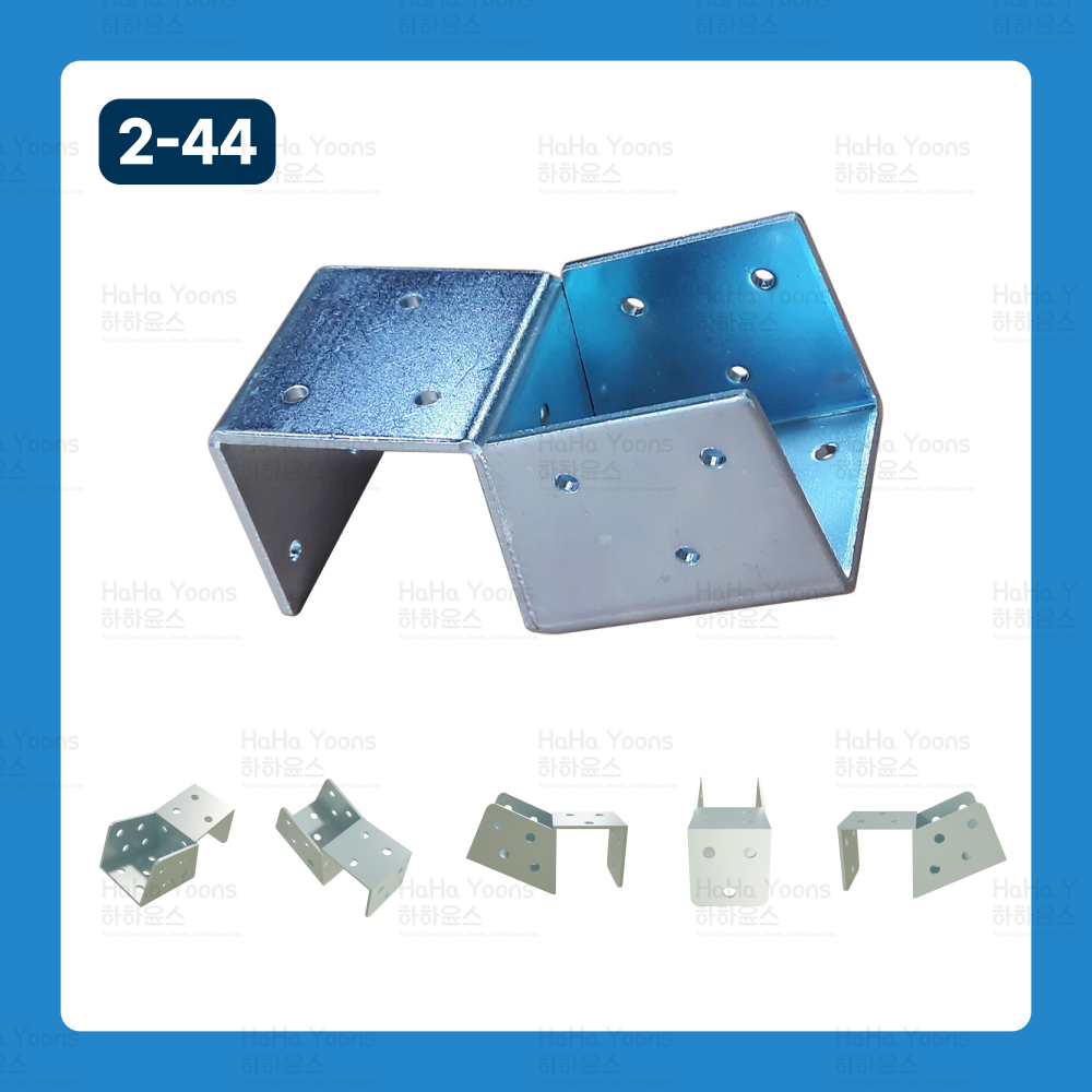 사각파이프 조인트 각도조절 부속 각파이프 피스 스텐피스, 1개 17,200원