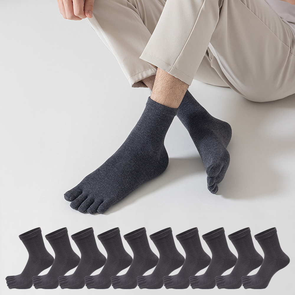 두발로 남성용 럭셔리 중목 발가락 양말 10켤레 16,900원