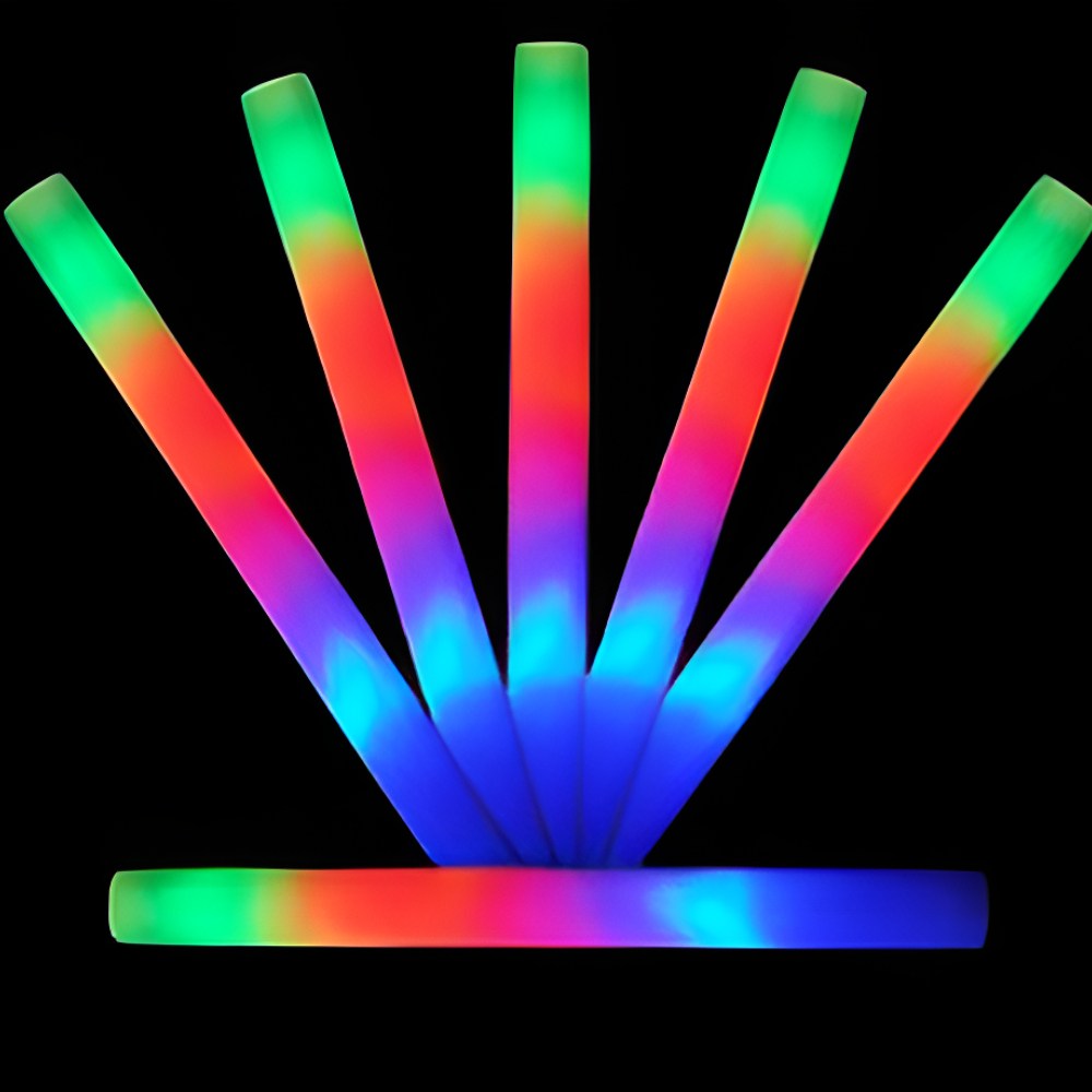 LED 콘서트 파티 응원 스폰지봉, 10개, 4색컬러 6,200원