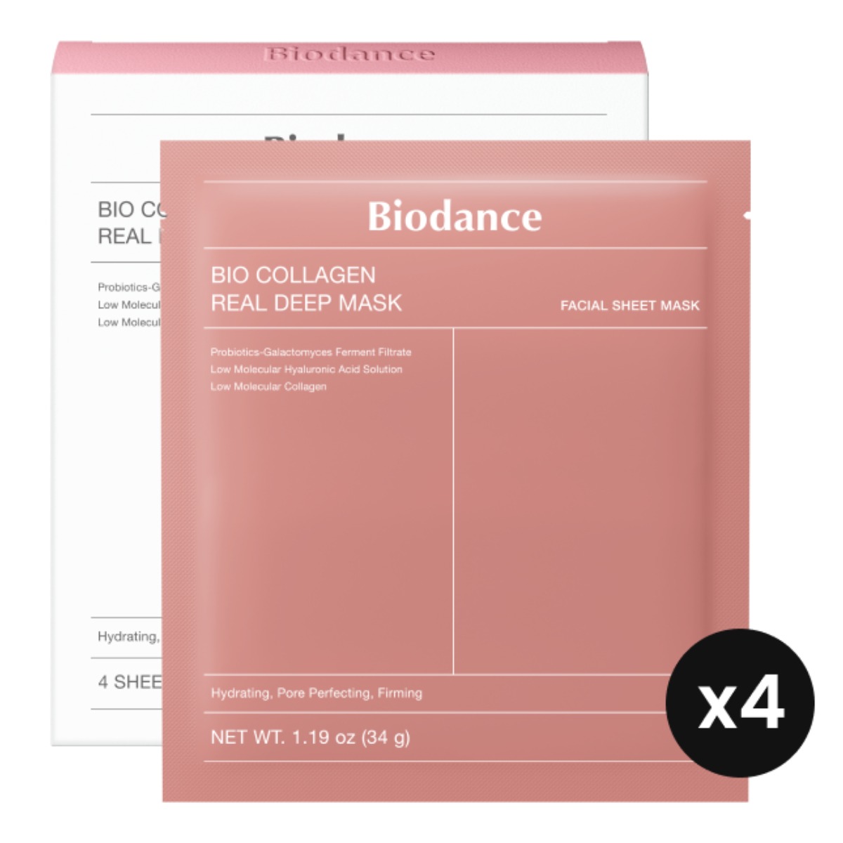 바이오던스 바이오 콜라겐 리얼 딥 마스크, 4개입, 1개 18,810원