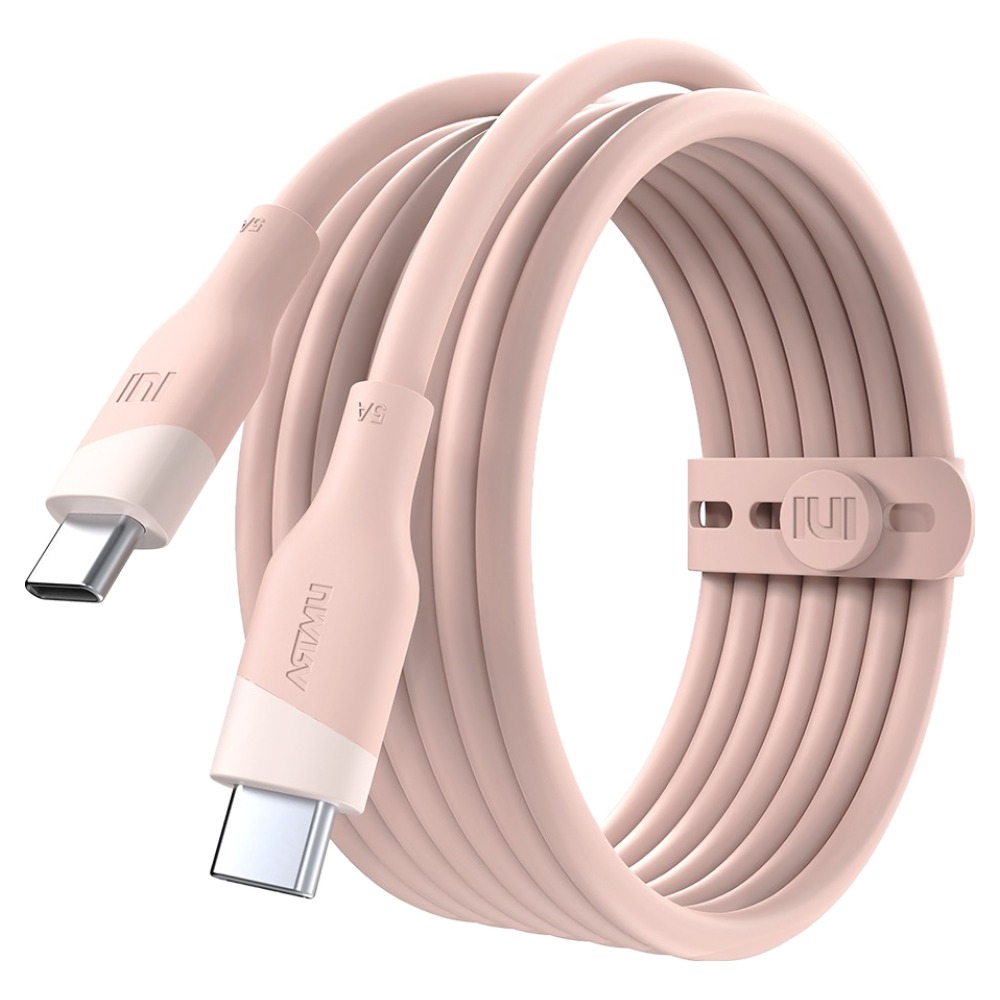 아트뮤 실키 C타입-C 100W 240W 5A PD 고속충전 케이블, 50cm, 핑크, 1개 8,900원