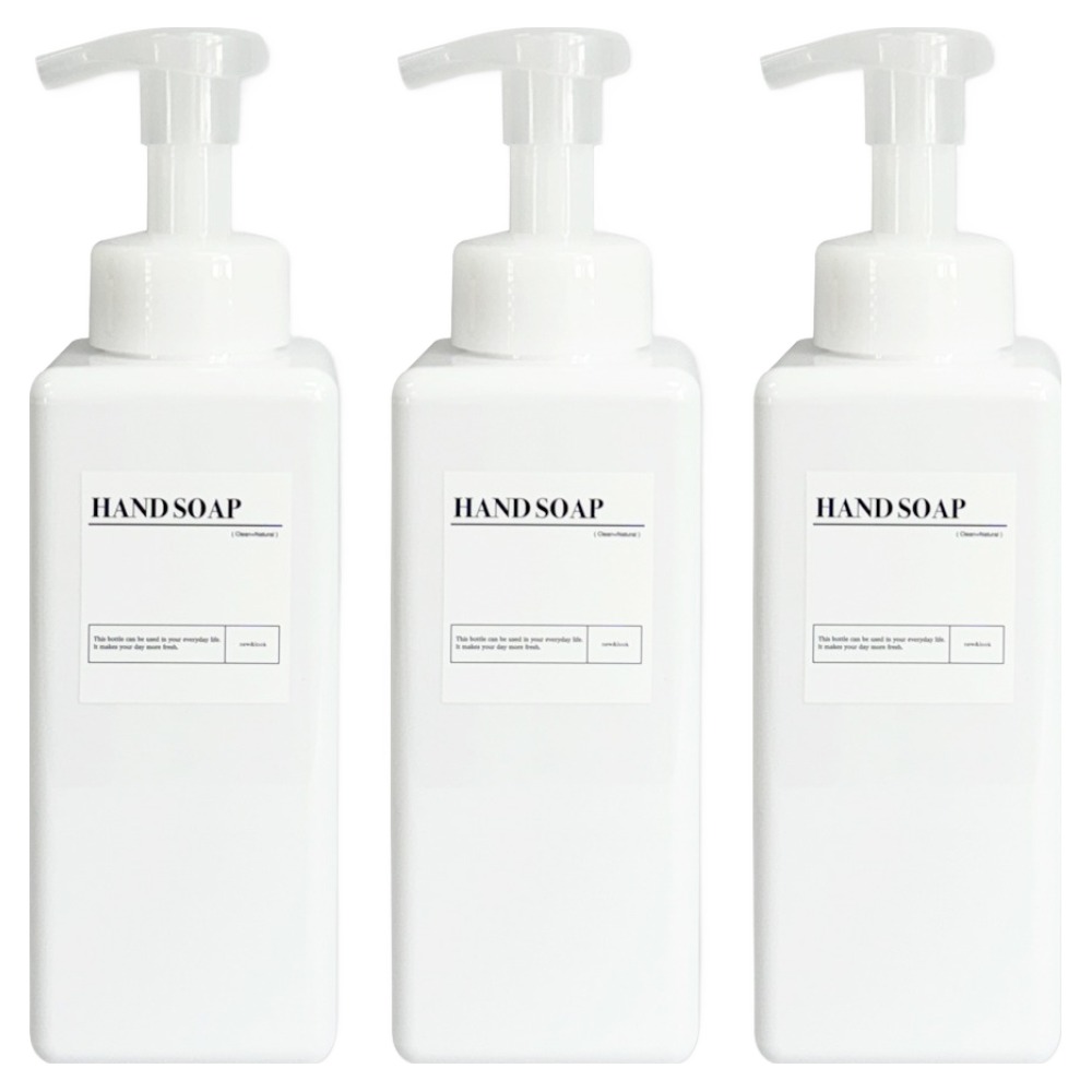 뉴앤룩 대용량 핸드워시 거품용기 650ml 11,500원