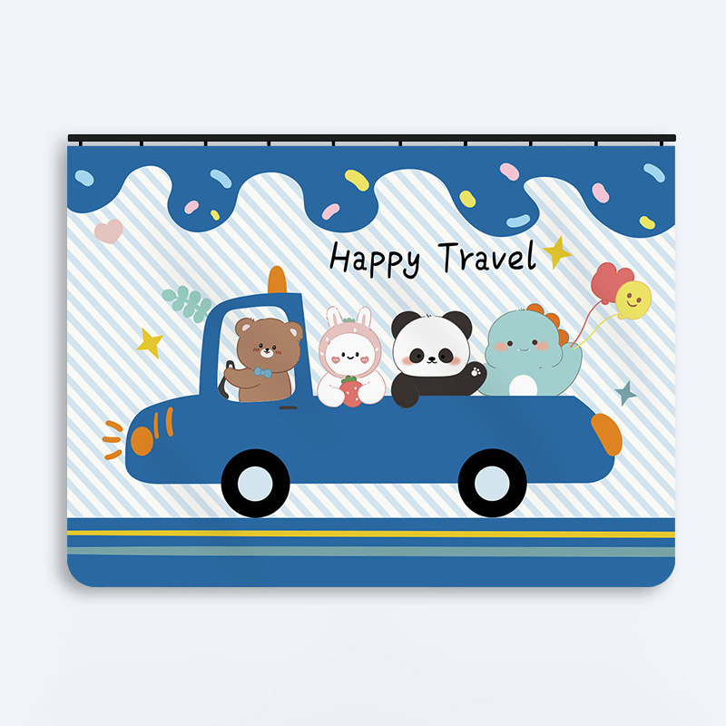 도림 귀여운 애니멀 암막 레일 차량 햇빛가리개 13,900원